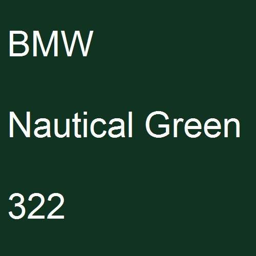 BMW, Nautical Green, 322.